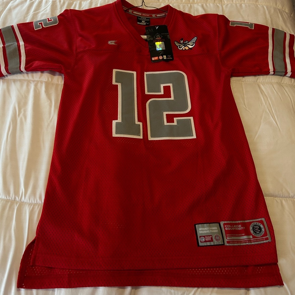 Colosseum Red and Gray Kids Jersey